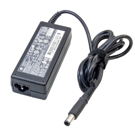 آداپتور لپ تاپ، ولتاژ 19.5 ولت، جریان 3.33 آمپر، بین راهی، مارک HP