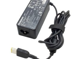 آداپتور لپ تاپی 20 ولت 2.25 آمپر بین راهی 20V-2.25A با کانکتور USB Slim Tip مارک LENOVO