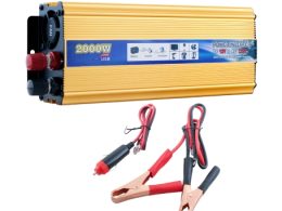 اینورتر (مبدل 12VDC به 220VAC) سوئیچینگ 12V-2000W مارک T-SOLAR