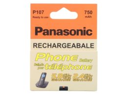 باتری تلفن بی سیم 750mAH مدل P107 مارک Panasonic