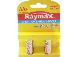 باتری قلمی آلکالاین دوتایی مارک Raymax
