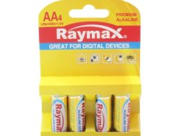 باتری قلمی آلکالاین چهارتایی مارک Raymax