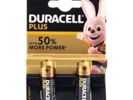 باتری قلمی آلکالاین Plus Power DuraLock دو تایی مارک DURACELL