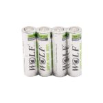 باتری قلمی SUPER HEAVY DUTY چهارتایی مارک WOLF