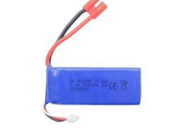 باتری لیتیوم پلیمر 7.4v ظرفیت 2500mAh دو سل 25c کد 903480