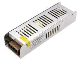 تغذیه سوئیچینگ فلزی 12 ولت 10 آمپر 12V-10A باریک Slim
