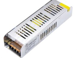 تغذیه سوئیچینگ فلزی 12 ولت 12.5 آمپر 12V-12.5A باریک Slim