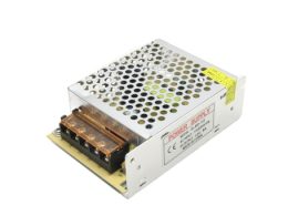 تغذیه سوئیچینگ فلزی 12 ولت 5 آمپر 12v-5A قاب کوچک