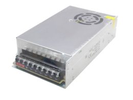 تغذیه سوئیچینگ فلزی 24 ولت 10 آمپر 24v-10A فن دار مارک VOLT