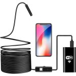 دوربین آندوسکوپی WIFI سافت وایر 2 مگاپیکسل لنز 8mm کابل 3.5 متر ارتباط USB - Image 8