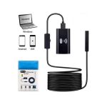 دوربین آندوسکوپی WIFI سافت وایر 2 مگاپیکسل لنز 8mm کابل 3.5 متر ارتباط USB - Image 10