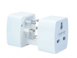 دوشاخه تبدیل سه به دو یونیورسال KINGSTAR مدل KW160