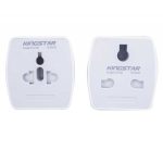 دوشاخه تبدیل سه به دو یونیورسال KINGSTAR مدل KW160 - Image 5