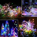 ریسه LED مفتولی باغچه‌ای RGB دارای پنل خورشیدی - Image 8