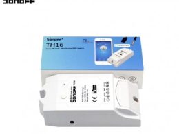سوئیچ هوشمند وای فای دارای مانیتورینگ دما و رطوبت SONOFF TH16