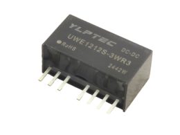 مبدل روبردی ایزوله 12VDC به 12VDC توان 3W مدل UWE1212S-3WR3 مارک YLPTEC