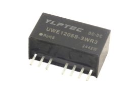 مبدل کاهنده روبردی ایزوله 12VDC به 5VDC توان 3W مدل UWE1205S-3WR3 مارک YLPTEC