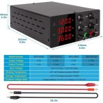 منبع تغذیه دیجیتال 0 تا 120 ولت 3 آمپر NICE-POWER مدل SPS-W1203 - Image 10