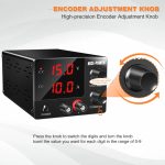منبع تغذیه دیجیتال 0 تا 30 ولت 5 آمپر NICE-POWER مدل SPS-E305 - Image 8