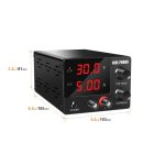 منبع تغذیه دیجیتال 0 تا 30 ولت 5 آمپر NICE-POWER مدل SPS-E305 - Image 10