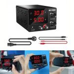 منبع تغذیه دیجیتال 0 تا 30 ولت 5 آمپر NICE-POWER مدل SPS-E305 - Image 12