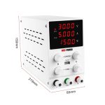 منبع تغذیه دیجیتال 0 تا 30 ولت 5 آمپر NICE-POWER مدل SPS305 - Image 4