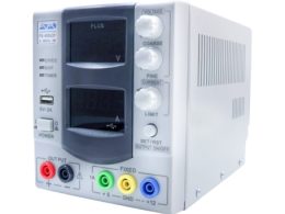 منبع تغذیه دیجیتال 0 تا 40 ولت 5 آمپر آداک ADAK مدل PS-405U2F