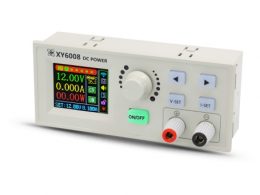 منبع تغذیه هوشمند XY6008 متغیر 60V 8A 480W دارای استابیلیزر ولتاژ و جریان مخصوص CNC به همراه ریموت کنترلر