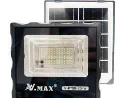پروژکتور خورشیدی 20 وات V.MAX مدل V-PT08-20-W