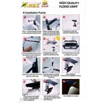 پروژکتور خورشیدی 50 وات V.MAX مدل V-PT01-50-W - Image 3
