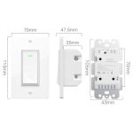 کلید تک پل هوشمند TUYA مدل SW1 دارای ارتباط WiFi - Image 9