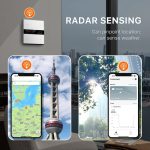 کلید چهار پل هوشمند TUYA مشکی دارای نمایشگر با ارتباط ZigBee مدل M8 PRO - Image 15