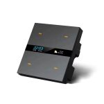 کلید چهار پل هوشمند TUYA مشکی دارای نمایشگر با ارتباط ZigBee مدل M8 PRO - Image 23