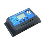 کنترلر دیجیتال شارژ خورشیدی 24-12 ولت 10 آمپر دارای LCD مدل Solar-Pro - Image 2