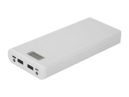 کیس پاوربانک 20000mAh دو خروجی USB به همراه نمایشگر و برد 8 باتری مدل C18