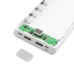 کیس پاوربانک 20000mAh دو خروجی USB به همراه نمایشگر و برد 8 باتری مدل C18 - Image 2