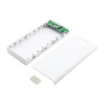 کیس پاوربانک 20000mAh دو خروجی USB به همراه نمایشگر و برد 8 باتری مدل C18 - Image 3