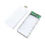 کیس پاوربانک 20000mAh دو خروجی USB به همراه نمایشگر و برد 8 باتری مدل C18 - Image 5