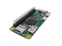 برد رزبری پای زیرو Raspberry Pi Zero مدل WH دارای بلوتوث و وایفای داخلی