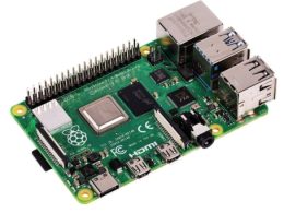 برد رزبری پای Raspberry Pi 4 مدل B تولید انگلستان با رم 8GB