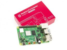 برد رزبری پای Raspberry Pi 4 مدل B تولید انگلستان با رم 1GB