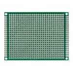 برد سوراخ دار دولایه متالیزه 6x8cm - Image 2