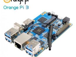 برد چهار هسته ای Orange PI 3 دارای WiFi، بلوتوث داخلی و 1GB RAM