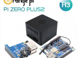 برد چهار هسته ای Orange Pi Zero Plus 2 مدلH3 + کیس + برد توسعه USB