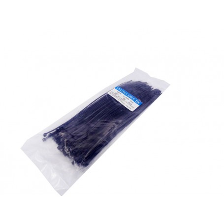 بست کمربندی مشکی، سایز 3x200mm، بسته 100 عددی