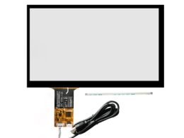 تاچ خازنی 7 اینچ GT911 قابلیت اتصال با I2C و USB مدل STC-GT911-23