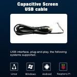 تاچ خازنی 7 اینچ GT911 قابلیت اتصال با I2C و USB مدل STC-GT911-23 - Image 4