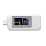تستر USB TESTER و مانیتورینگ شارژ USB Type-C مدل KWS-1902C - Image 2