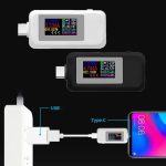 تستر USB TESTER و مانیتورینگ شارژ USB Type-C مدل KWS-1902C - Image 9