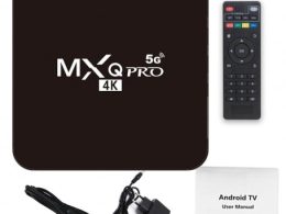 تی وی باکس MXQ Pro 4K 5G دارای پردازنده 64 بیتی S905W - اندروید 10.1